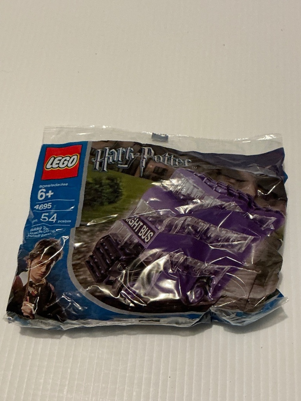 LEGO 4695 Harry Potter Knight Bus Mini Polybag Sealed 2004 Retired 54 Pcs NEW